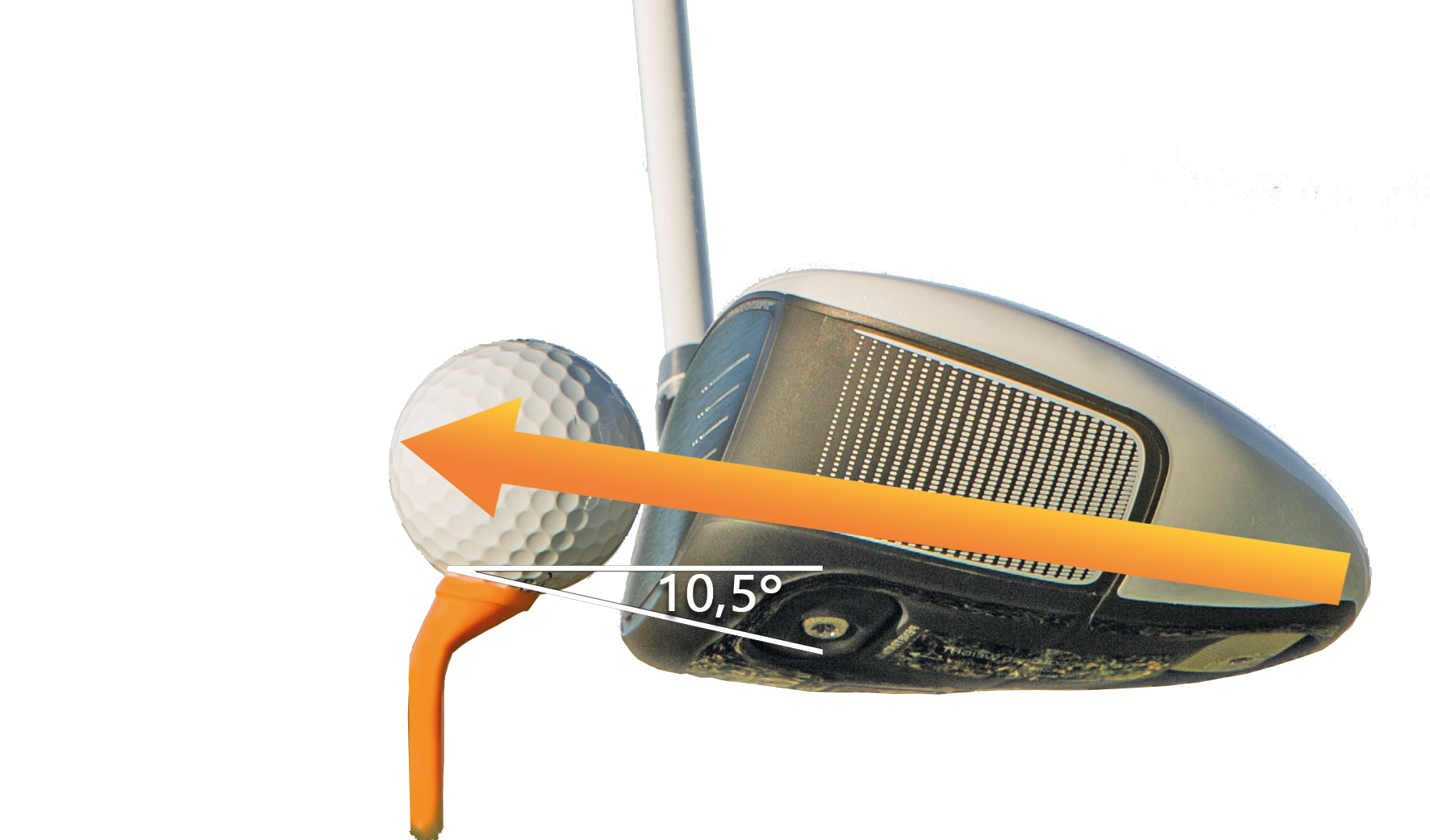 Golf Joy Tee, vinklad golfpeg